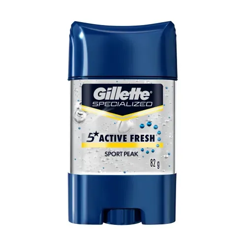 Gel Invisible Antitranspirante Gillette Specialized Active Fresh Sport Peak - 82 g