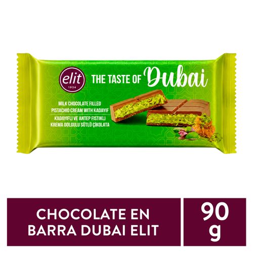 Chocolate Elit Barra Dubai Conleche 90gr