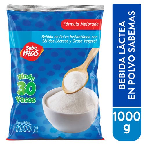Leche Saborizada Sabemas Lactea En Polvo - 1000 g