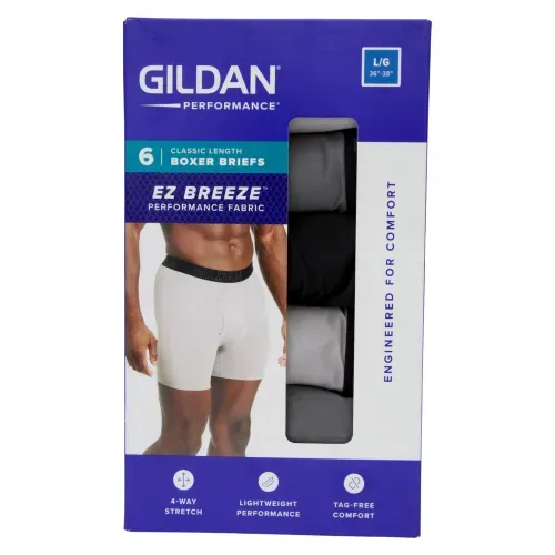 6p Boxer Ajustado Gris Ast l