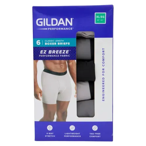 6p Boxer Ajustado Gris Ast Xl