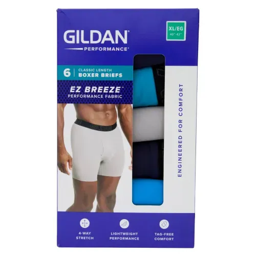 P6 Boxer Ajustado Azul Ast Xl