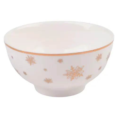 Bowl Holiday Time copo de nieve diseño Navidad - 10 cm