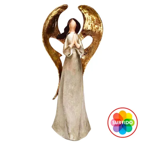 Ángel Holiday Time decorativo variado Navidad - 23 cm