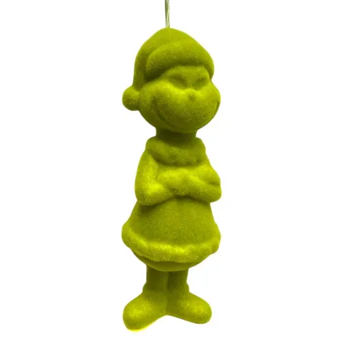 Decoración Grinch con diseño festivo Navidad - 10 x 28 cm