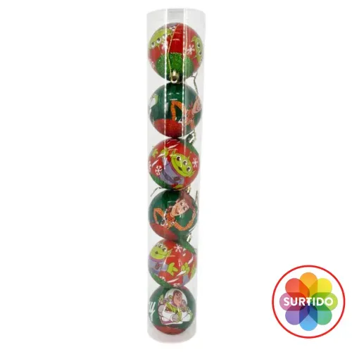 Tubo Disney Toy Story irrompible surtido Navidad - 36 Uds