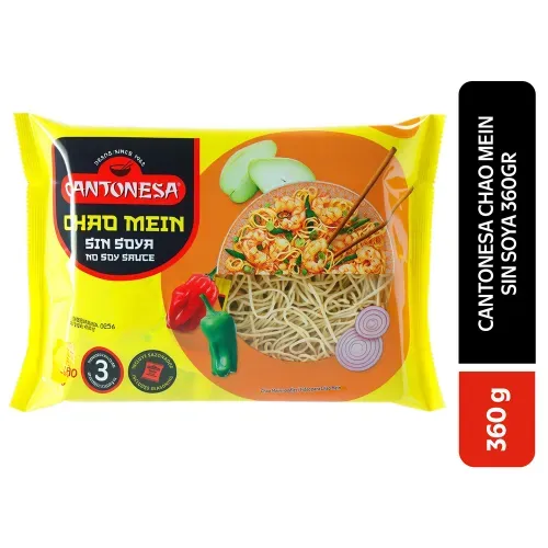 Pasta Cantonesa Chao Mein Sin Soya - 360 g