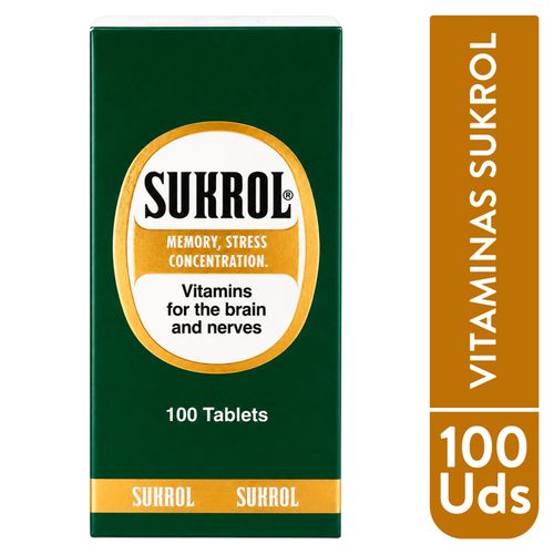 Vitaminas Sukrol - 100 Tabletas