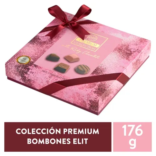 Bombones Chocolate Elit Premium Collection With Ruby -  176g