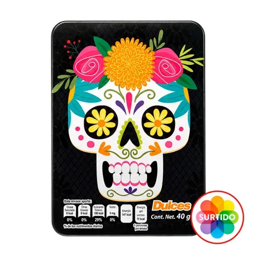 Caramelo Forttuna en lata Halloween - 40 g