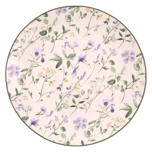 Ms Plato Plano De Porcelana Con Diseo 10