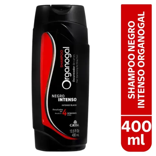 Shampoo Organogal Negro Intenso 400ml