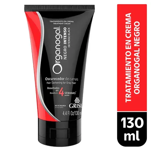 Tratamiento En Crema Organogal Negro Intenso - 130 g