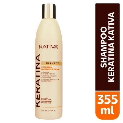 Shampoo Kativa Keratina - 355 ml
