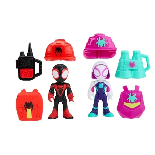 Spidey Amigos Figura Accion Rescue 2pk