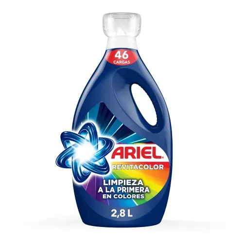 Detergente Líquido Ariel Revitacolor - 2 L