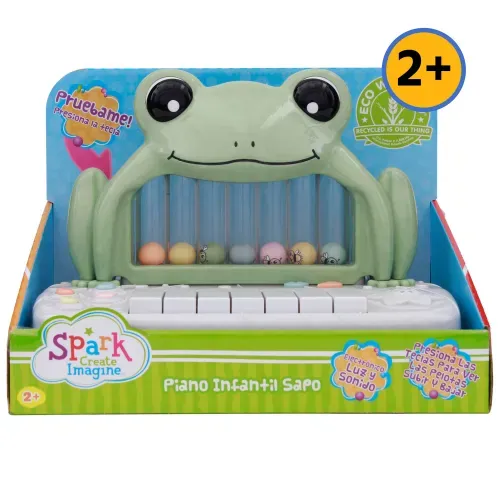 Piano infantil Spark Create Imagine rana - 1 Ud