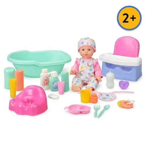 Bebe Con Set Delux 14 Pulgadas