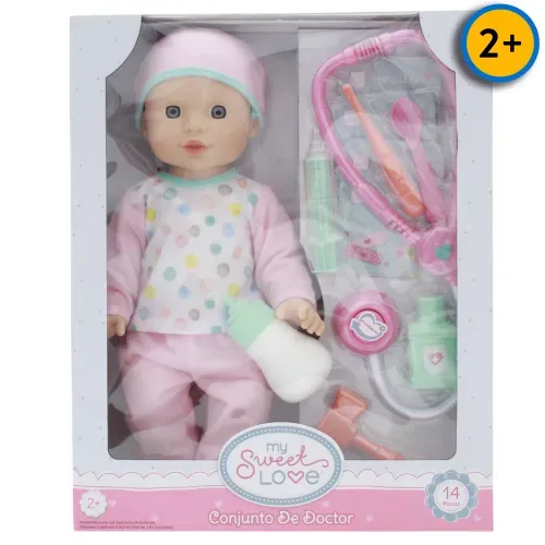 Bebe Con Accesorios De Doctor