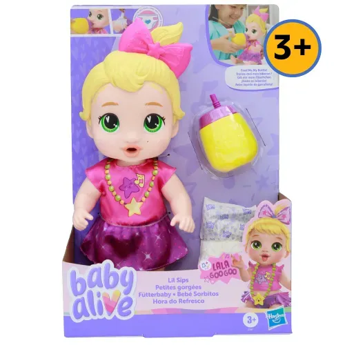 Baby Alive Muneca Lil Sips Bldh Lala