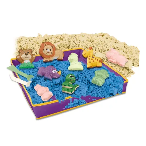 Set Arena Con Moldes Animales
