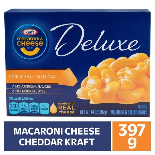 Macarrones Kraft con queso - 397 g