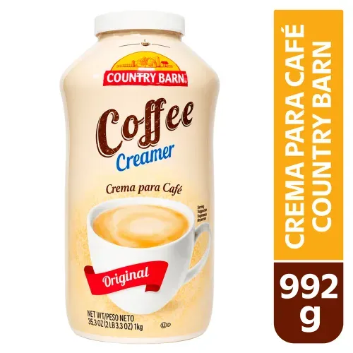 Crema Para Cafe Country Barn 35 oz - 992 g