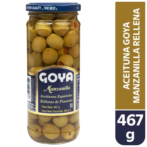 Aceituna Goya Manzanilla Rellena - 467 g