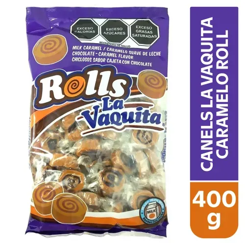 Caramelo Canels La Villita Rollo 20x400 g