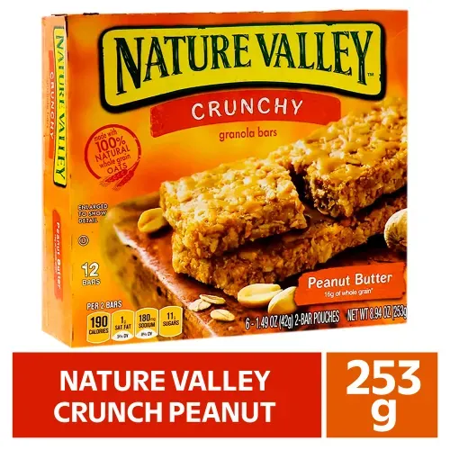 Mantequilla de Mani Nature Valley Crunch - 253 g