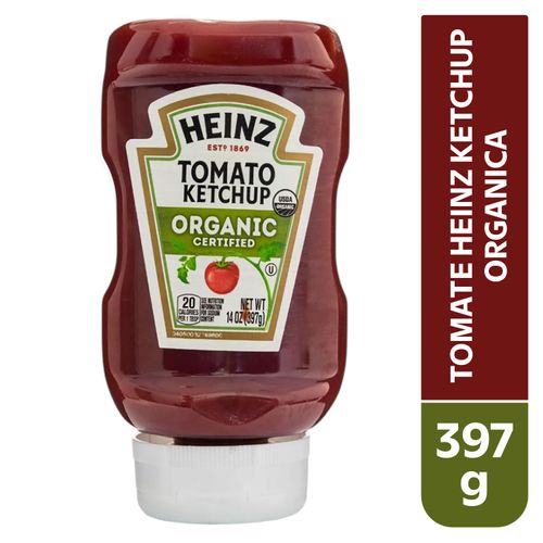 Tomate Heinz Kétchup Orgánica - 397 g
