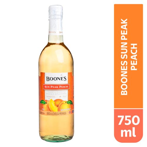 Vino Boones Sun Peak Peach - 750 ml