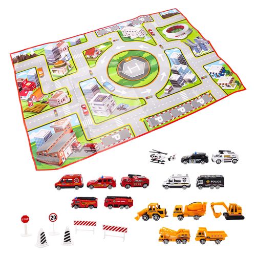 Set Mapa Diecast Af
