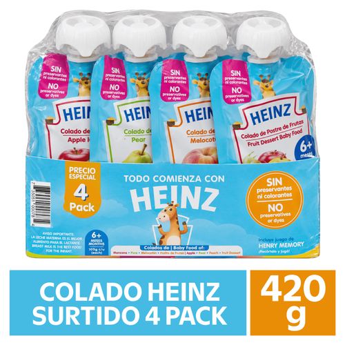 Colado Heinz Surtido 4 Pack - 420 g