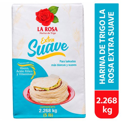 Harina De Trigo La Rosa Extra Suave - 2268 kg