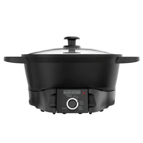 Olla eléctrica BLACK+DECKER multifunción 6.5 litros tamaño familiar