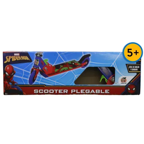 Scooter plegable Spiderman