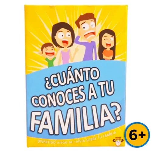 Juego cuanto conoces a tu familia surtido