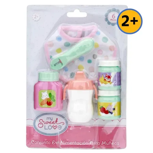 Set De Comida Para Muneca Bebe