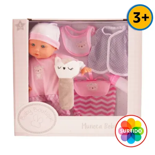 Bebe Con 6 Accesorios
