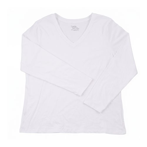 Blusa Basica ml Cuello v Tt