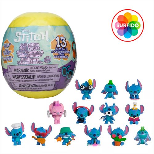 Stitch capsula de mini figura coleccionable surtido