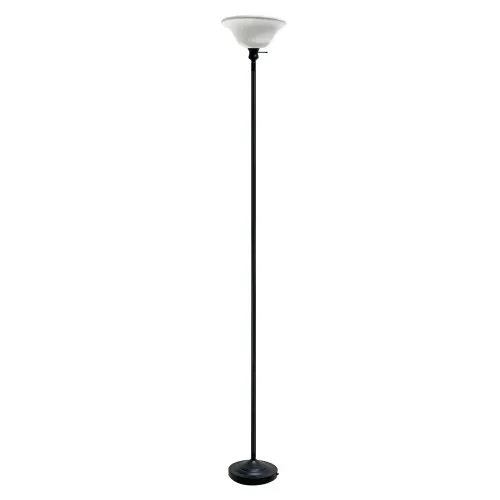 Lámpara de piso Hometrends color negro - 181 cm