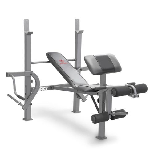 Banca multifuncional Mercy ajustable para entrenamiento de pesas con capacidad de 300 lb