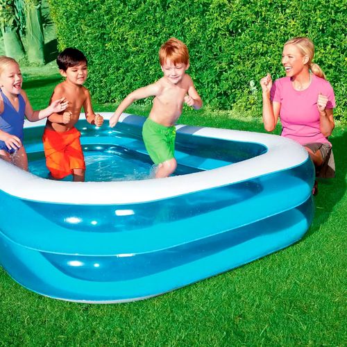Piscina Bluescape familiar rectangular azul