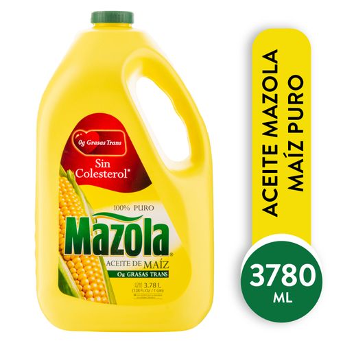 Aceite Mazola maíz puro galón - 3780 ml