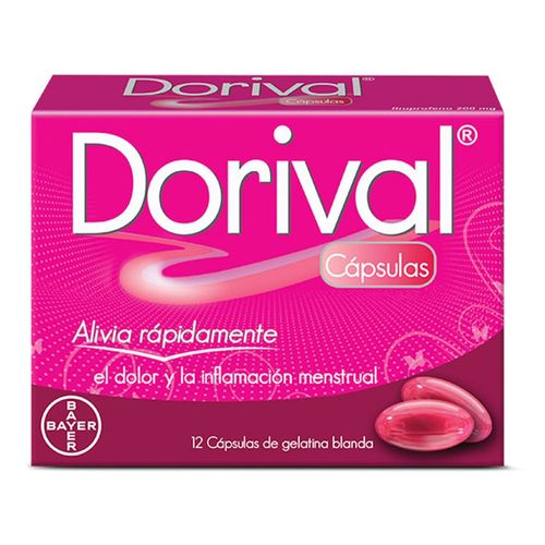 Dorival gel líquido caja 12 cápsulas - Precio indicado por caja