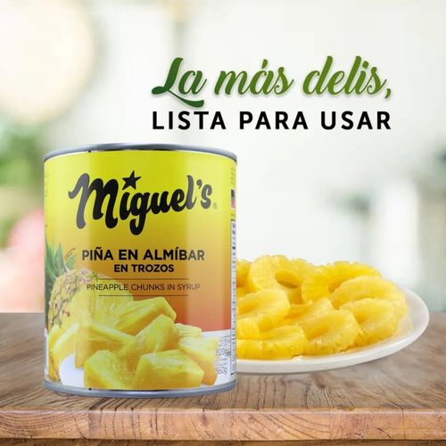 Pina Miguels En Trozos 820 g
