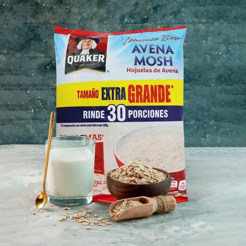 Avena En Hojuelas Quaker Mosh - 1200 g