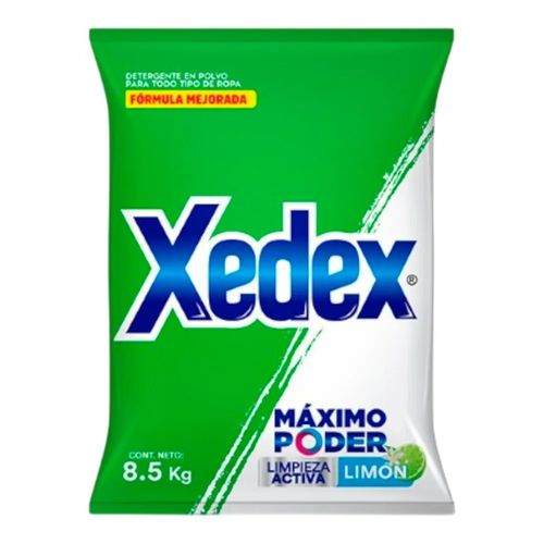 Detergen Polvo Xedex Maxpod Limon 8500g